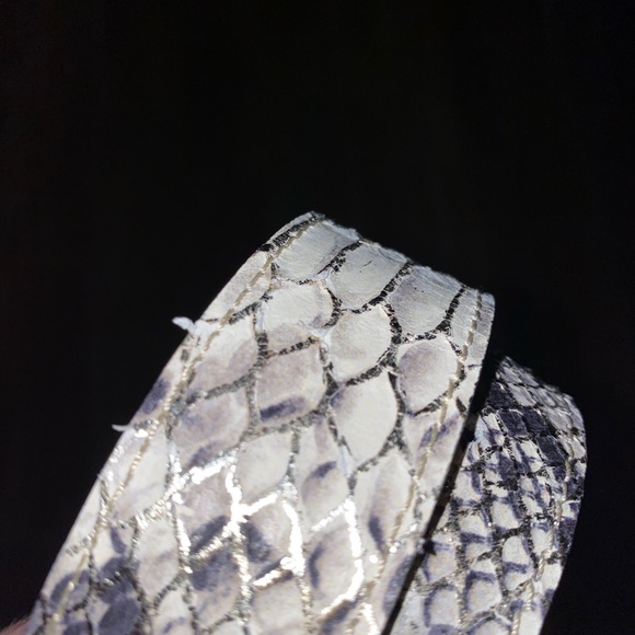 Giuseppe Zanotti Mens Python Embossed Belt size 105 - Picture 5 of 5